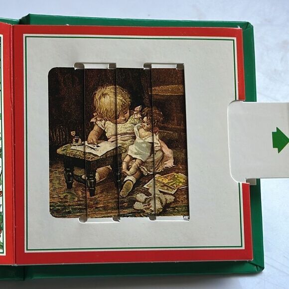 Vintage 1992 Ernest Nister’s Christmas Toys small book with changing pictures - Picture 8 of 11